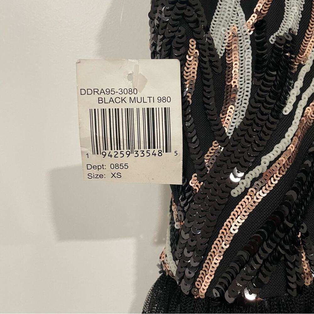 Final Price Dress the Population Sequin Tulle NYE Dress - Picture 10 of 11